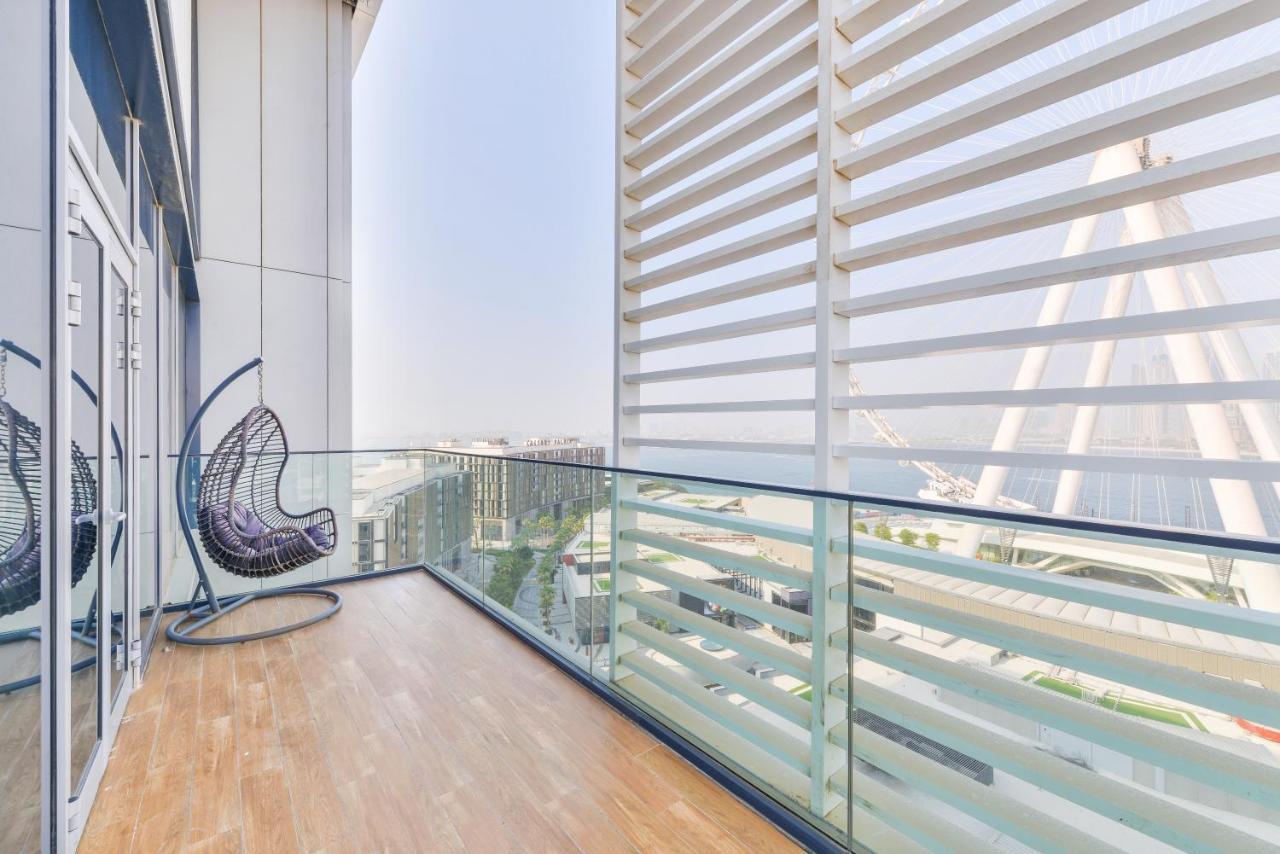 Spectacular 3 Bedroom Condo With Maids Room Facing The Dubai Eye Dış mekan fotoğraf