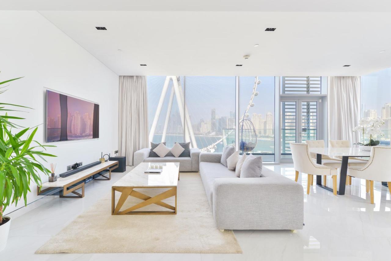 Spectacular 3 Bedroom Condo With Maids Room Facing The Dubai Eye Dış mekan fotoğraf