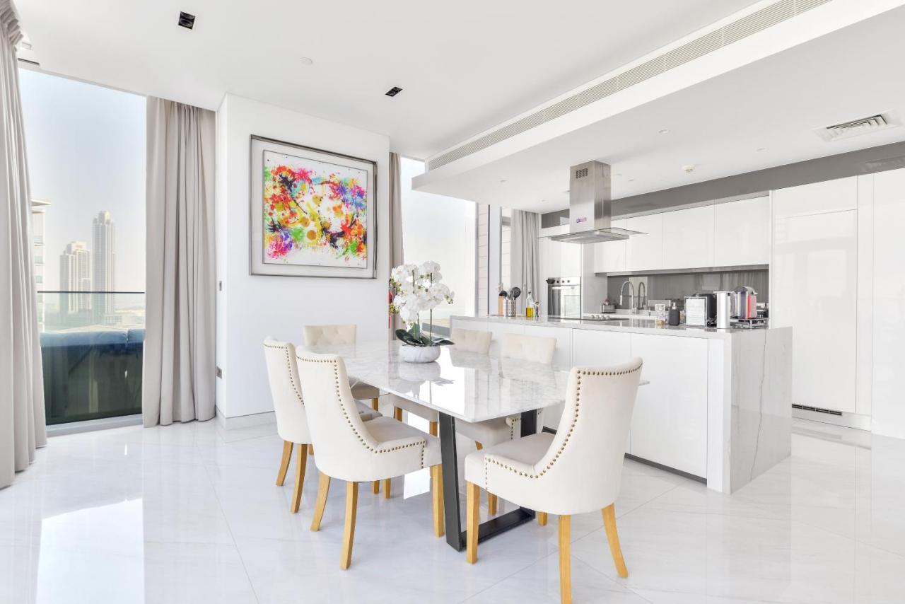 Spectacular 3 Bedroom Condo With Maids Room Facing The Dubai Eye Dış mekan fotoğraf
