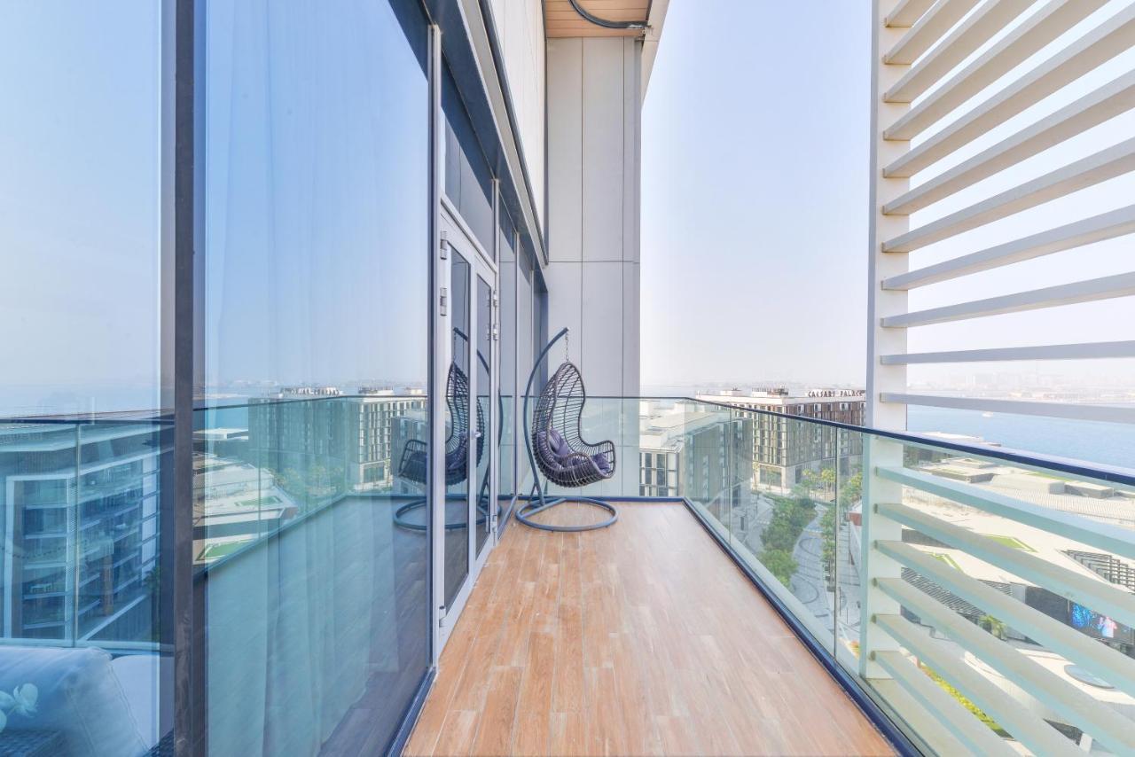 Spectacular 3 Bedroom Condo With Maids Room Facing The Dubai Eye Dış mekan fotoğraf
