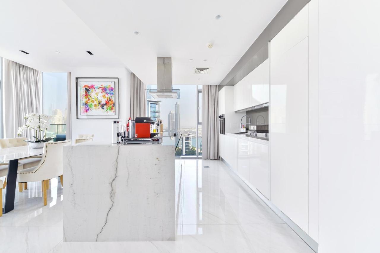 Spectacular 3 Bedroom Condo With Maids Room Facing The Dubai Eye Dış mekan fotoğraf